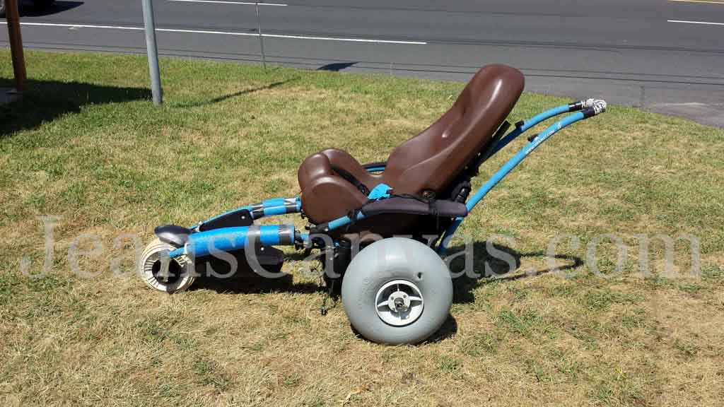 custom beach wheelchair