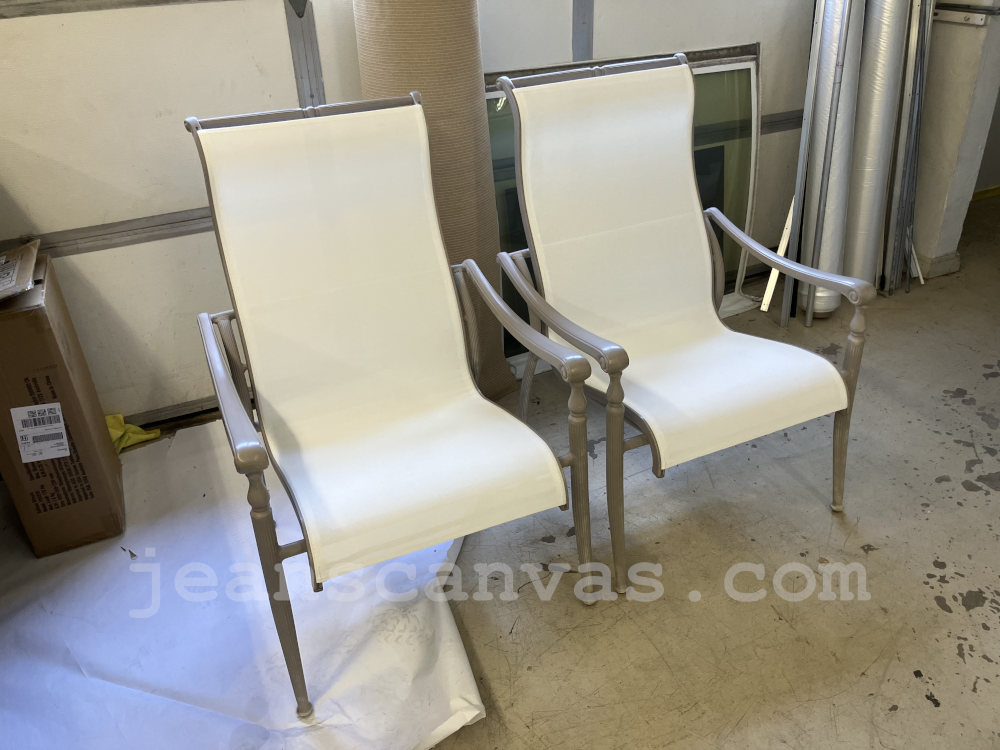 White/Grey patio furniture resling